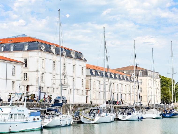 Le Quai aux Vivres et la Résidence de l'Arsenal Royal, Rochefort