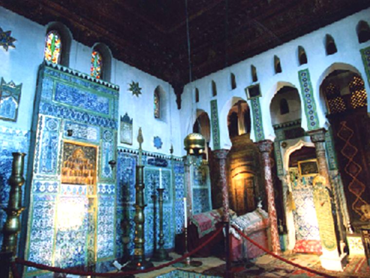 Le salon mosquée de la Maison de Pierre Loti, Rochefort